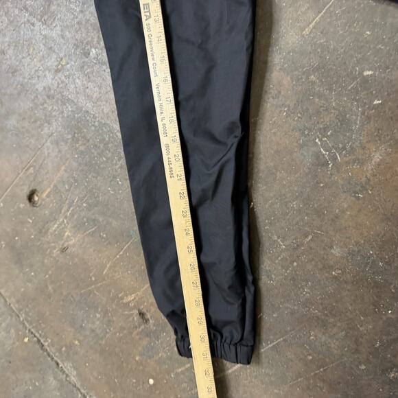 Great Notion Brewing Jacket Mens Snap Button Black M Nylon Hoodie Portland PDX - Picture 6 of 7